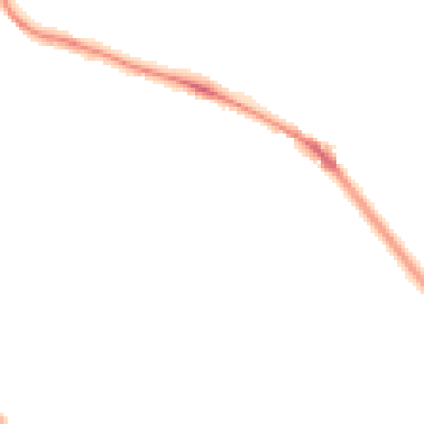 Night-time road noise heatmap for LS6 1BG