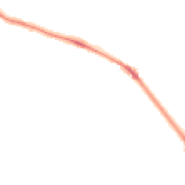 Night-time road noise heatmap for LS6 1BH