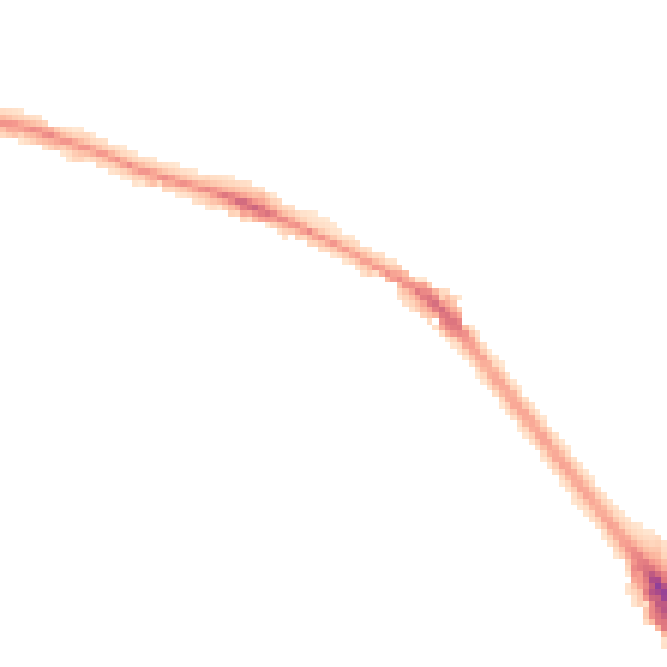 Night-time road noise heatmap for LS6 1BJ