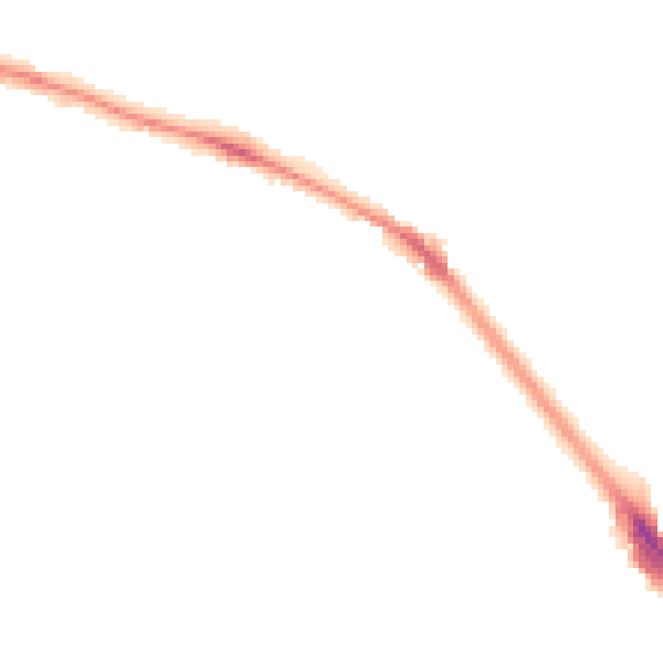 Night-time road noise heatmap for LS6 1BQ