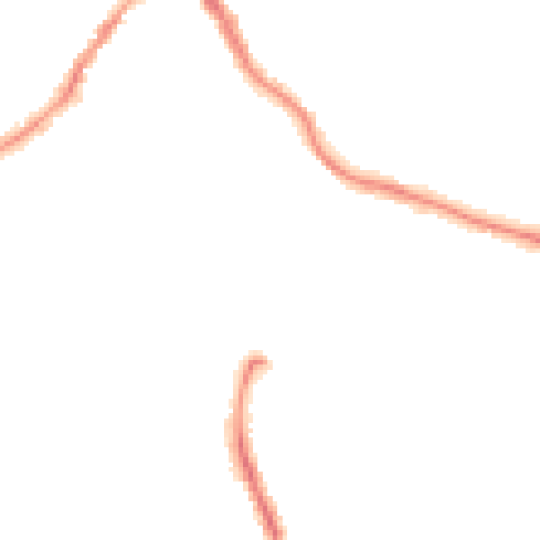 Night-time road noise heatmap for LS6 1BT