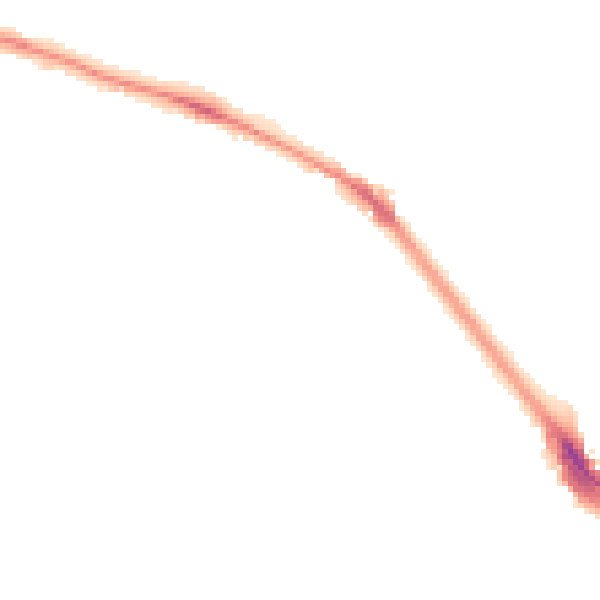 Night-time road noise heatmap for LS6 1BW
