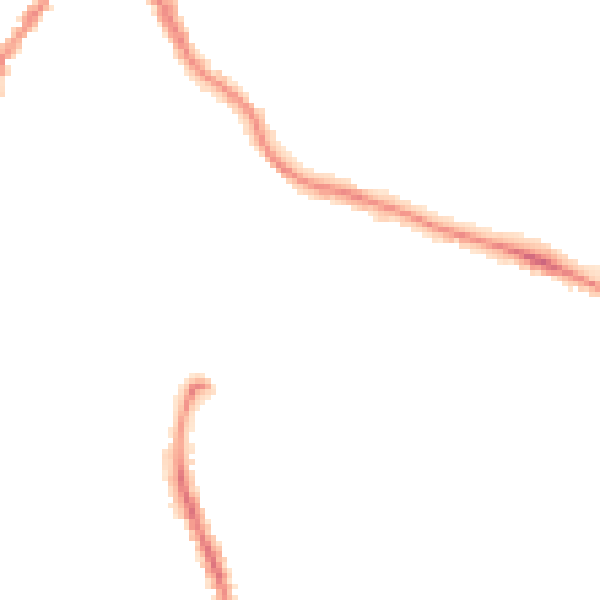 Night-time road noise heatmap for LS6 1DA
