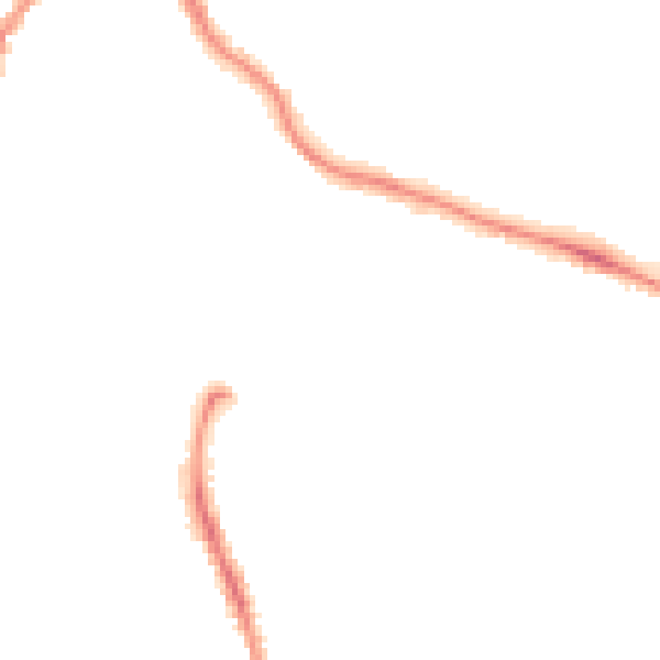 Night-time road noise heatmap for LS6 1DF