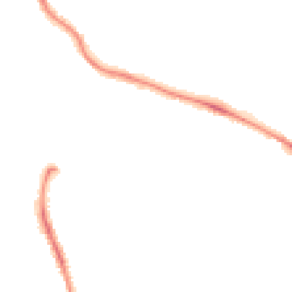 Night-time road noise heatmap for LS6 1DH