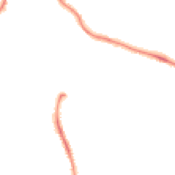 Night-time road noise heatmap for LS6 1DL
