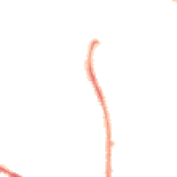 Night-time road noise heatmap for LS6 1LZ