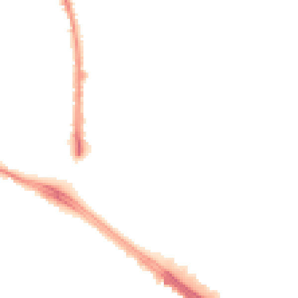 Night-time road noise heatmap for LS6 1QP