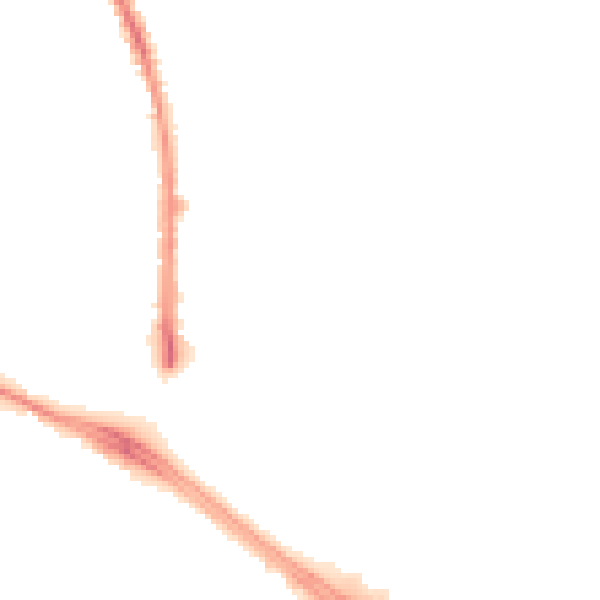 Night-time road noise heatmap for LS6 1RE