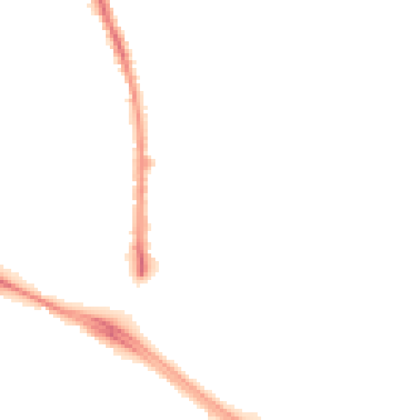 Night-time road noise heatmap for LS6 1RN