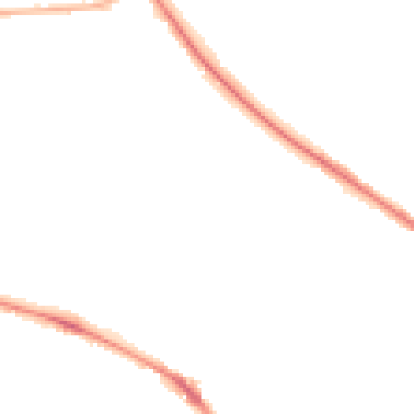 Night-time road noise heatmap for LS6 2EY