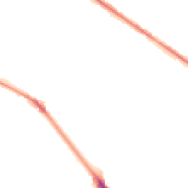 Night-time road noise heatmap for LS6 2FN
