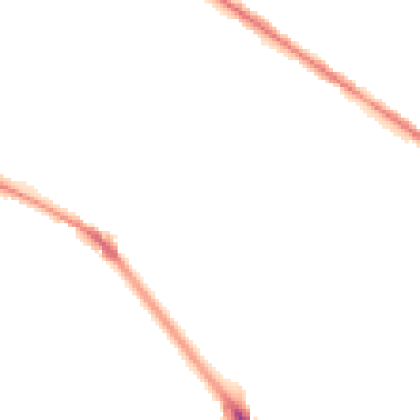 Night-time road noise heatmap for LS6 2HW