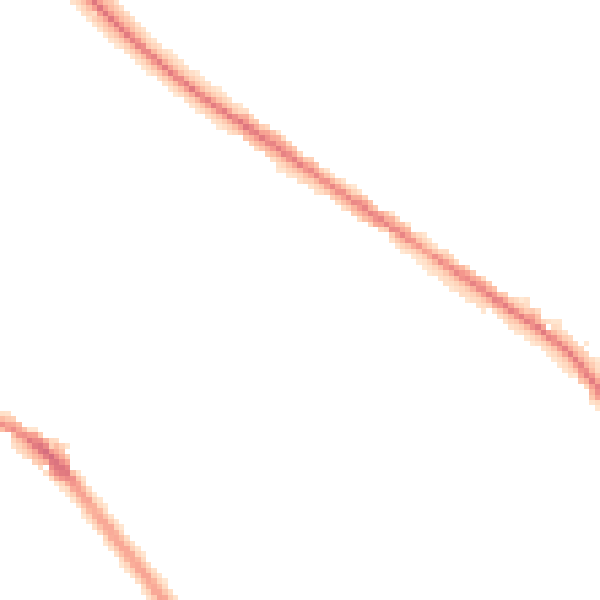 Night-time road noise heatmap for LS6 2JA