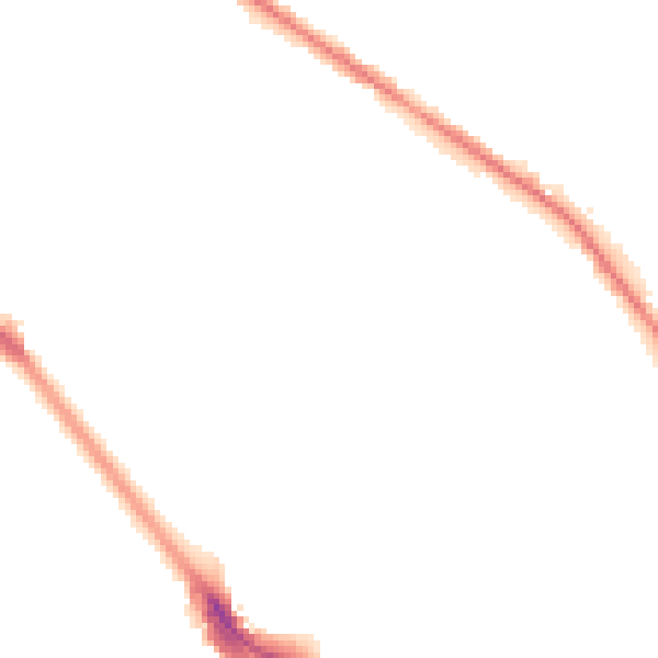 Night-time road noise heatmap for LS6 2JZ