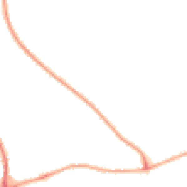 Night-time road noise heatmap for LS6 3EA