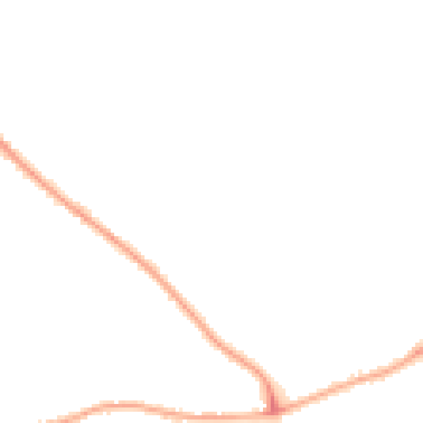 Night-time road noise heatmap for LS6 3NP