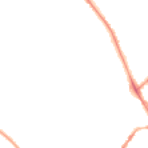 Night-time road noise heatmap for LS6 3QB