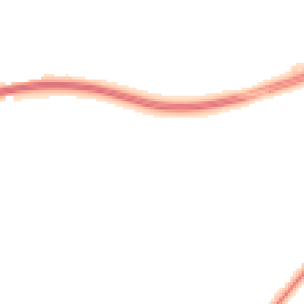 Night-time road noise heatmap for LS6 4RS