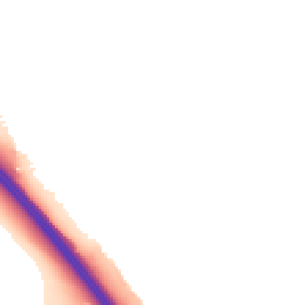 Night-time road noise heatmap for LU1 5SJ