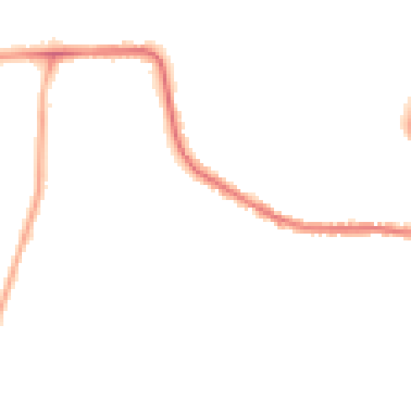 Night-time road noise heatmap for LU2 7FD