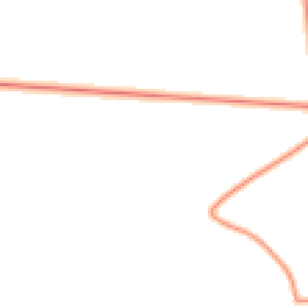 Daytime road noise heatmap for LU2 8ND