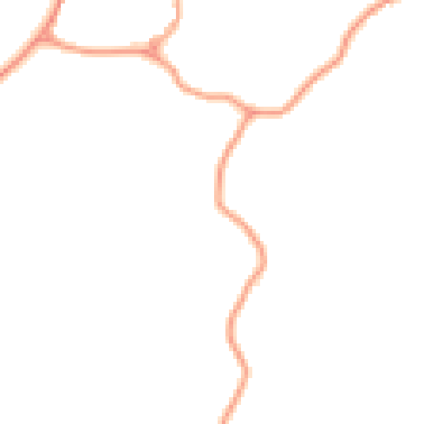 Daytime road noise heatmap for LU2 8PA