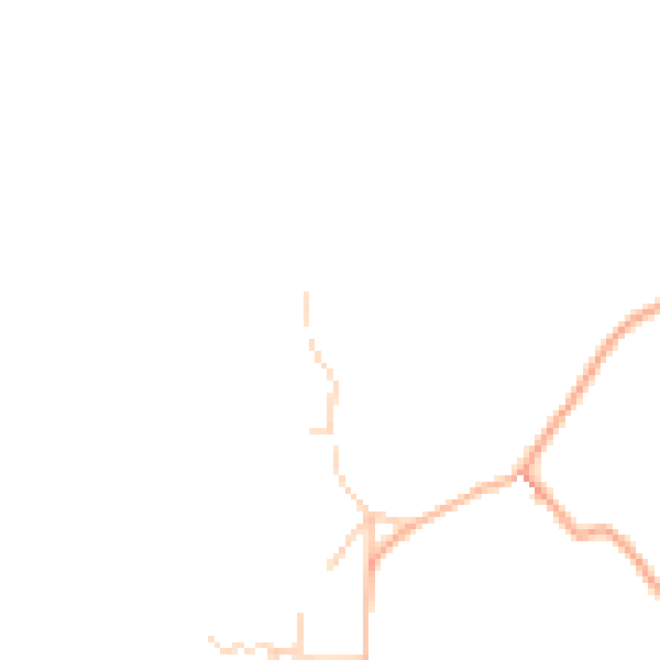 Daytime road noise heatmap for LU2 8QE