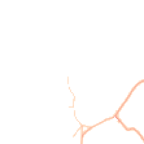 Daytime road noise heatmap for LU2 8QF
