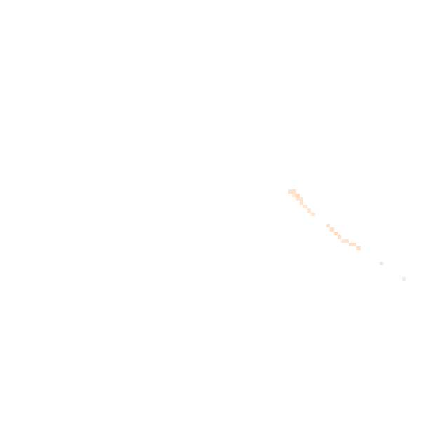 Night-time road noise heatmap for LU2 8TD