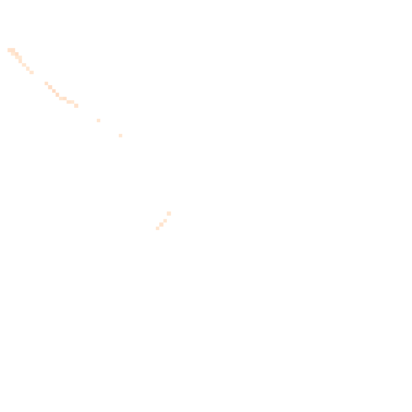 Night-time road noise heatmap for LU2 8UP