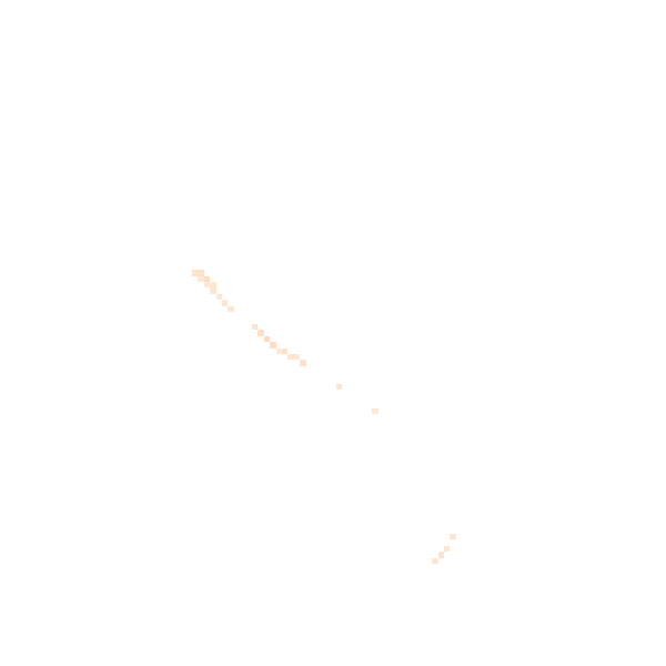 Night-time road noise heatmap for LU2 8UT