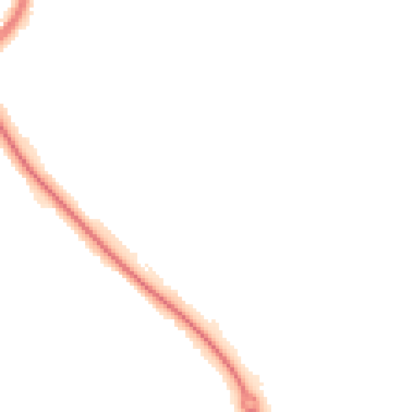 Night-time road noise heatmap for LU2 9EQ