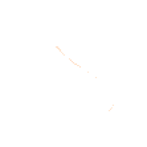 Night-time road noise heatmap for LU2 9TF