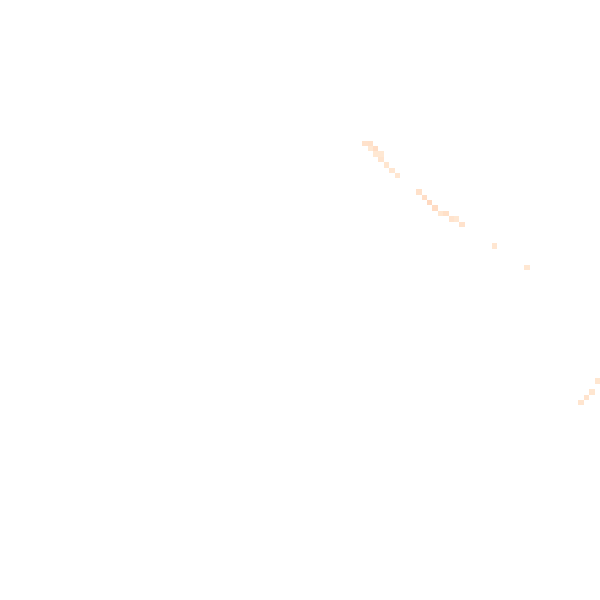 Night-time road noise heatmap for LU2 9TY