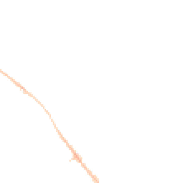 Night-time road noise heatmap for LU3 2PP
