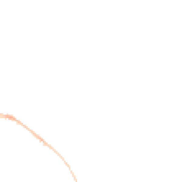 Night-time road noise heatmap for LU3 2TR