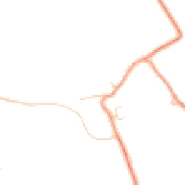 Daytime road noise heatmap for LU3 3PF