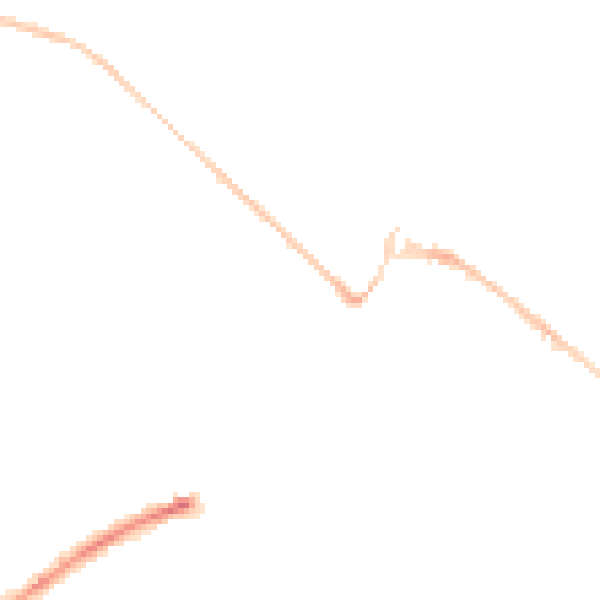 Night-time road noise heatmap for LU4 9AE
