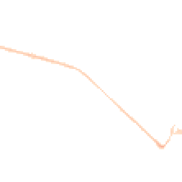 Night-time road noise heatmap for LU4 9BD