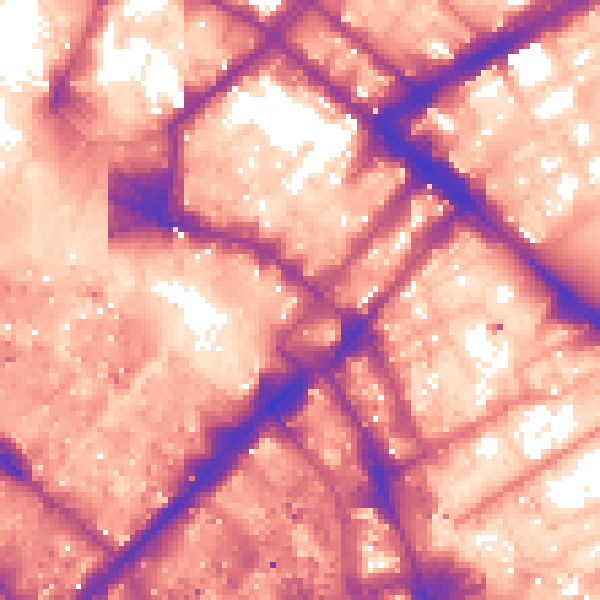 Daytime road noise heatmap for M1 1BY