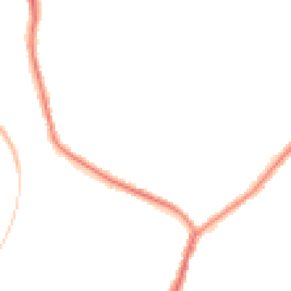 Night-time road noise heatmap for M24 6FQ