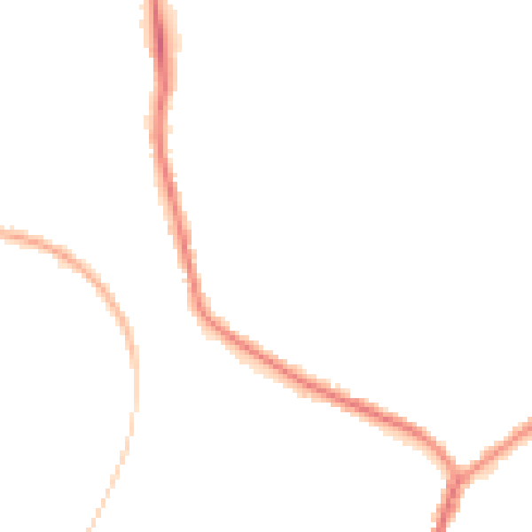 Night-time road noise heatmap for M24 6FU