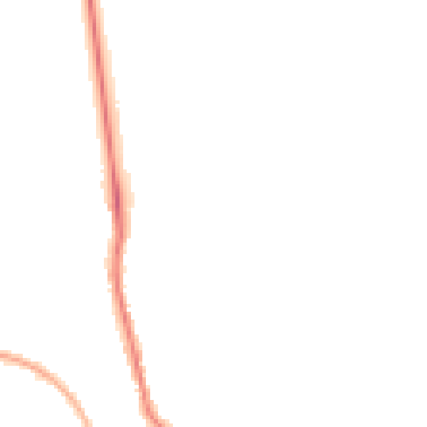 Night-time road noise heatmap for M24 6TB