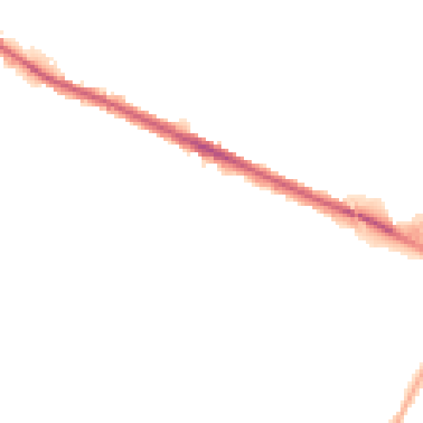 Night-time road noise heatmap for M28 0SU