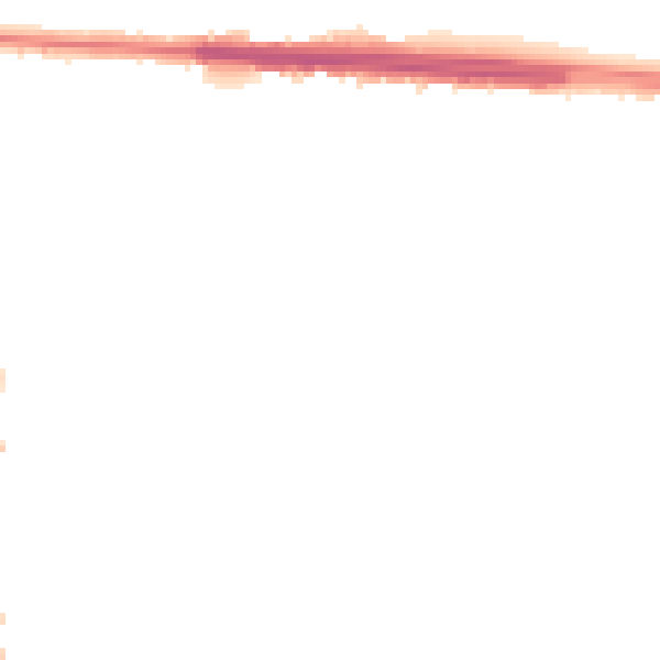Night-time road noise heatmap for M34 2LE
