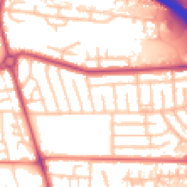 Daytime road noise heatmap for M41 0RS