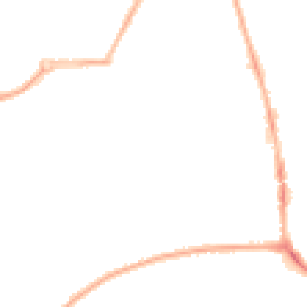 Night-time road noise heatmap for M41 5AJ