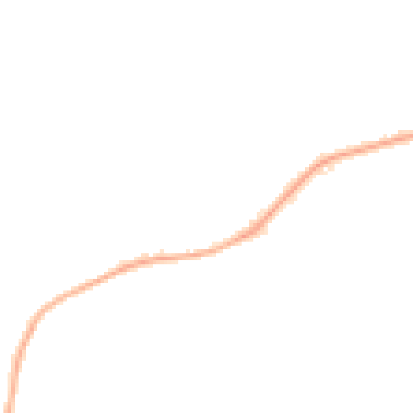 Night-time road noise heatmap for M41 5DW