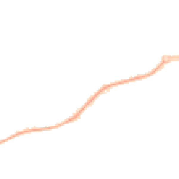 Night-time road noise heatmap for M41 5PG